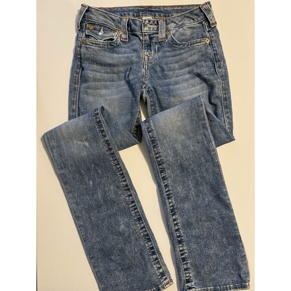 True Religion Women's Jeans - Buddha "Billie" Straight Leg, Size 25 - Picture 3 of 10